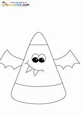 Candy Corn Coloring Pages sketch template