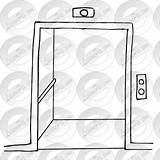 Elevator Drawing Patents Hoistway Installation Sketch Coloring Page sketch template