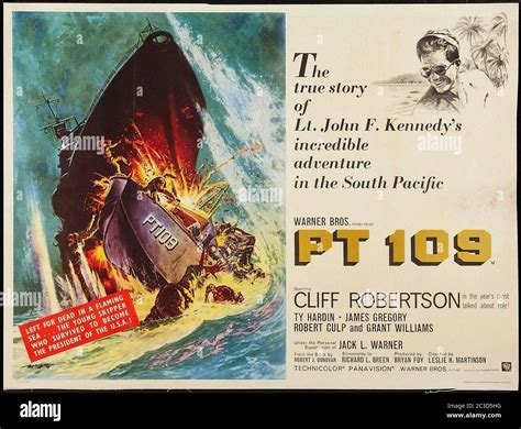 Pt 109 movie poster hi-res stock photography and images - Alamy