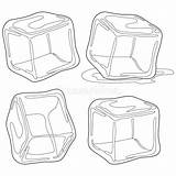 Printable Coloring Pictures Of Ice Cubes Pages sketch template