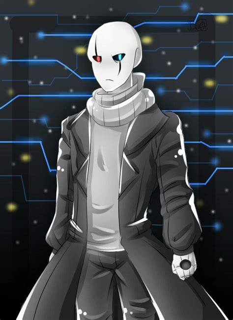 Gaster (glitchtale) fanart | Undertale Amino