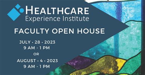 Healthcare Experience Institute – Faculty Open House – Faith Presbyterian Hospice