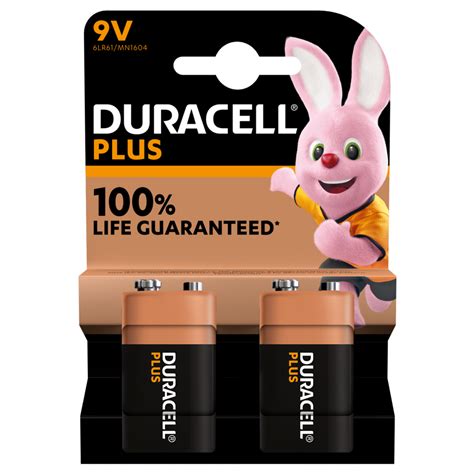 Duracell 9V batteries - Smoke alarm batteries