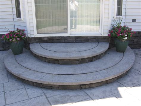 concrete porch steps | How to maintain your stamped concrete patio or ...