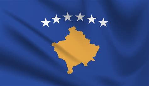 Premium Vector | Flag of kosovo design vector