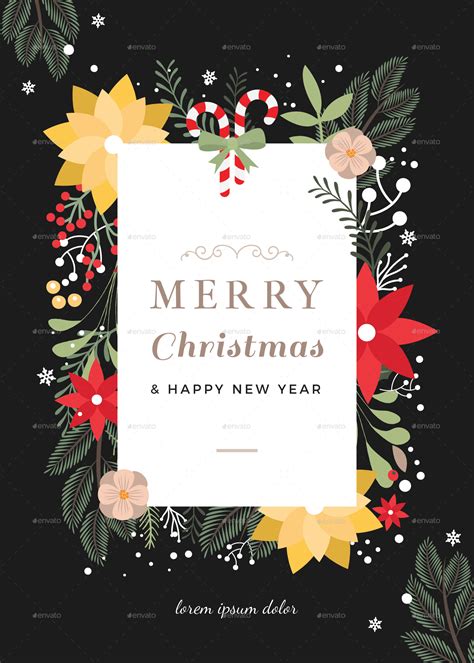 Christmas Card, Print Templates | GraphicRiver