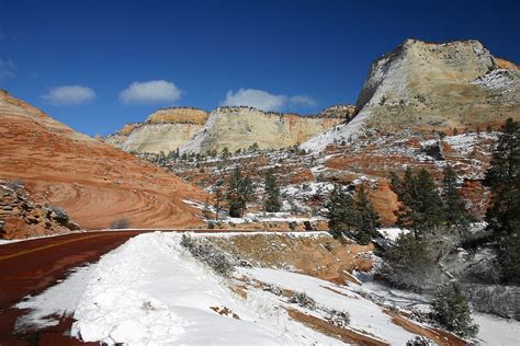 "Zion National Park in Winter" by Patricia Montgomery | Redbubble