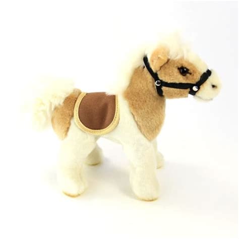 Little White Brown Horse | Horse Toy | Soft Toy Horse | Horse Plush Toy