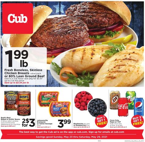 Cub Foods Ad Circular - 05/23 - 05/29/2021 | Rabato