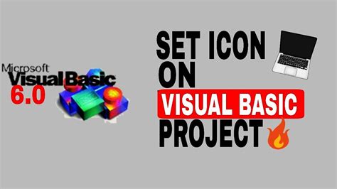 How to Set Icon On Visual Basic 6.0 Project. - YouTube