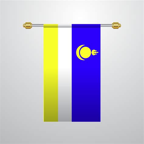 Buryatia hanging Flag 14331245 Vector Art at Vecteezy