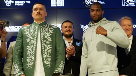 Oleksandr Usyk vs. Daniel Dubois fight prediction, odds, start time ...