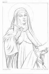 Teresa Coloring Nun Pages Cliparts Clipart Calcuta Madre Colorare St  sketch template