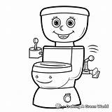Potty Training Coloring Pages  Free & Printable sketch template