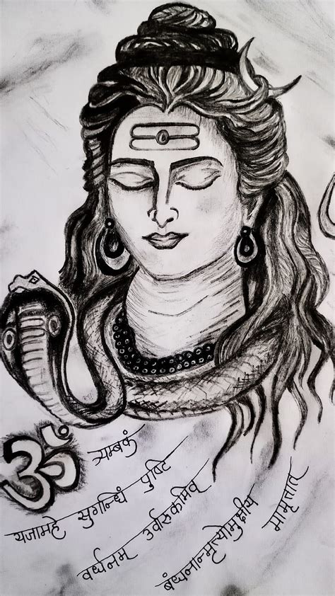 Top 161+ mahadev easy drawing best - seven.edu.vn