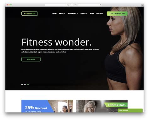 24 Best Free Fitness Website Templates 2024 - Colorlib