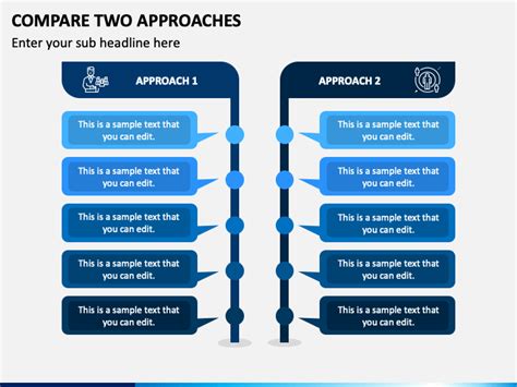 Compare Two Approaches PowerPoint Template - PPT Slides