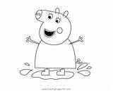 Mummy Pig Coloring Page For Kids  Free Peppa Printable sketch template