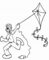 Free Printable Kite Coloring Pages For Kids sketch template