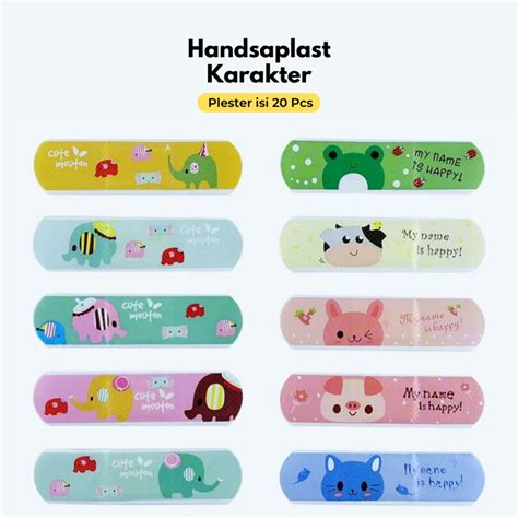 Jual Hansaplast Plester Luka Anak ISI 20 PCS Karakter Lembar Lucu / Motif Kpop Kartun | Shopee ...