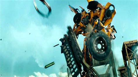 Bumblebee Throws Sam Witwicky - YouTube