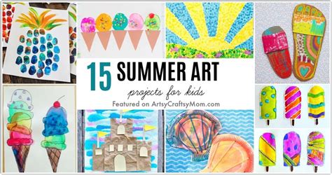 15 Amazing Summer Theme Art Projects for Kids