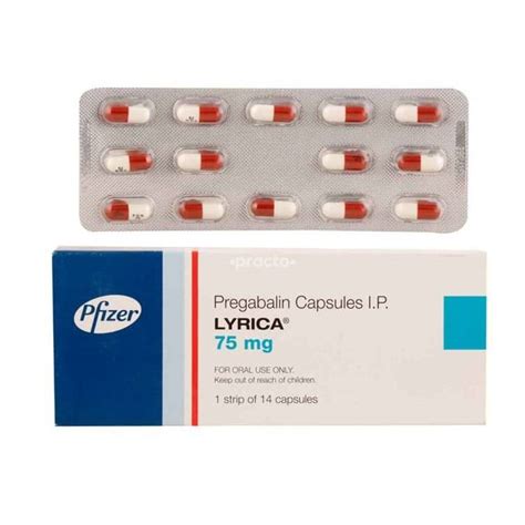 Lyrica 75 MG Capsule - Uses, Dosage, Side Effects, Price, Composition ...