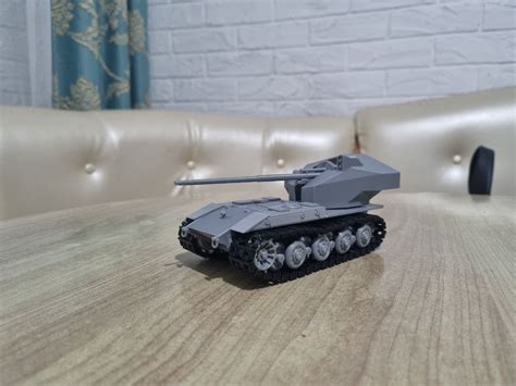 3D file german tank destroyer Waffentrager auf e100 full ready 3d print 🪖・3D print object to ...