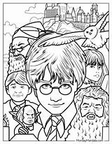 Harry Potter Free Printables Coloring  Printable Templates sketch template