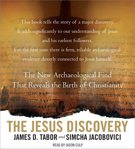 The Jesus Discovery: The New Archaeological Find That Reveals the Birth of Christianity: Tabor ...