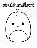 Printable Coloring Squishmallow Pages sketch template