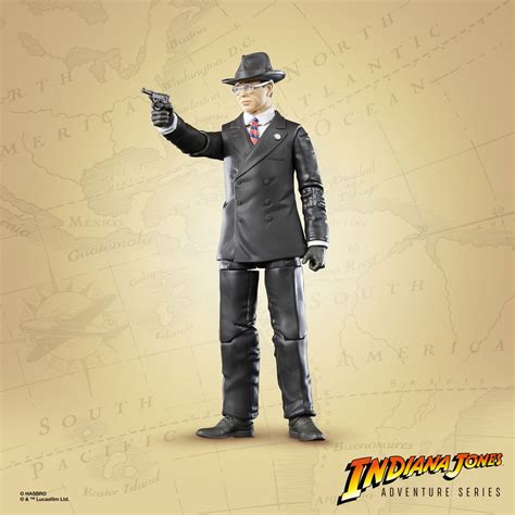 Major Arnold Toht Action Figure Indiana Jones Adventure Series, Raiders of the Lost Ark, 15 cm ...