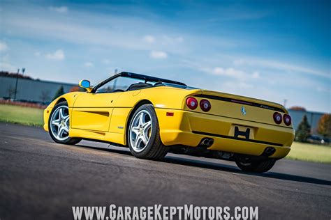 Modena Yellow 1998 Ferrari F355 Spider Is a Gated Dream of Autumn and Spring - autoevolution