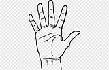 Coloring book Hand Palm Finger Drawing hand Drawn color White Face  sketch template