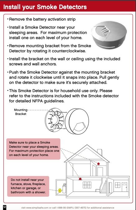 ‎Original SimpliSafe Smoke Detector Installation Guide | SimpliSafe Help Center