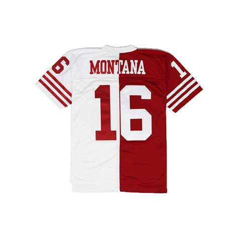 Mitchell & Ness San Francisco 49ers Joe Montana Throwback Jersey ...