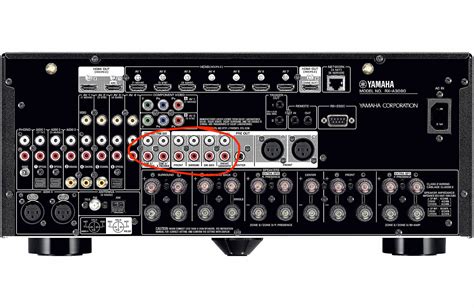 Very confused... Yamaha receiver has only 1 input for Center channel pre-out... Which color do I ...