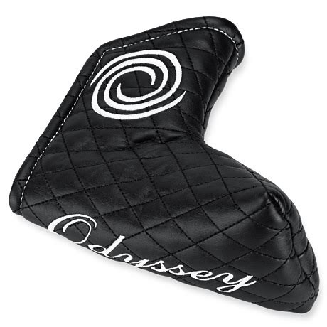 Odyssey Blade Golf Putter Headcover Black Quilted | Scottsdale Golf