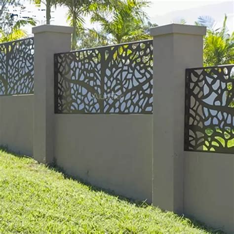 Outdoor Decorative Aluminum Laser Cut Panels Laser Cut Metal Screens ...