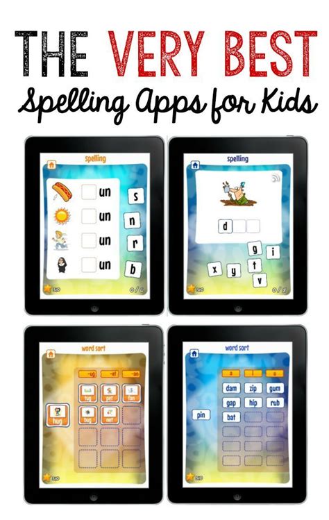 The best spelling apps for kids | Spelling apps, Kids app, Spelling for kids