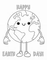 Free Coloring Pages For Earth Day sketch template