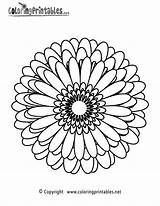 Easy Printable Coloring Pages For Adults sketch template