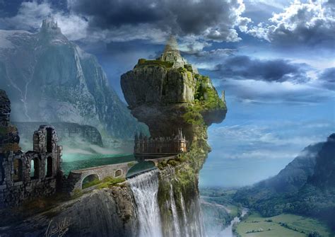 colored views: Matte Painting