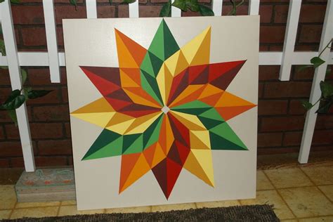 pin on morning star barn quilts - barn quilt hand painted 2x2 etsy ...