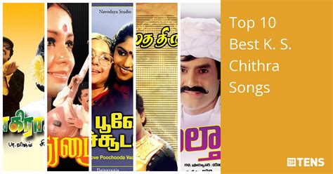 Top 10 Best K. S. Chithra Songs - TheTopTens