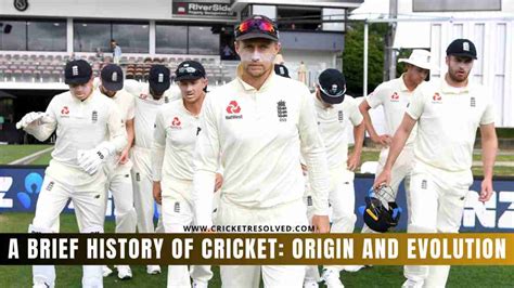 A Brief History of Cricket: Origin and Evolution - Cricket Resolved