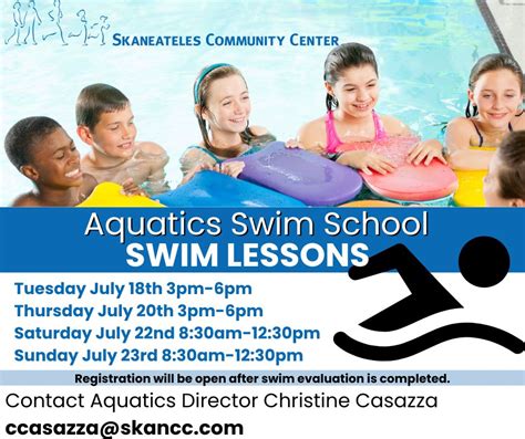 Swimming Lessons Near Me | Skaneateles Community Center Pool