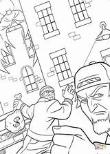 Robber Coloring Pages  Home sketch template
