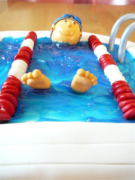 Swimming pool — Children's Birthday Cakes | Swimming pool cake, Pool cake, Pool birthday cakes