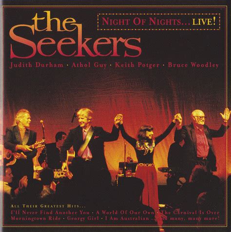 The Seekers - Night Of Nights...Live! (2002, CD) | Discogs